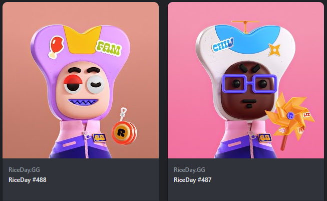 welcome to the fam Rice bois! Love the art on this project <a href="/RiceDayGG/">RiceDay</a> #RiceDay