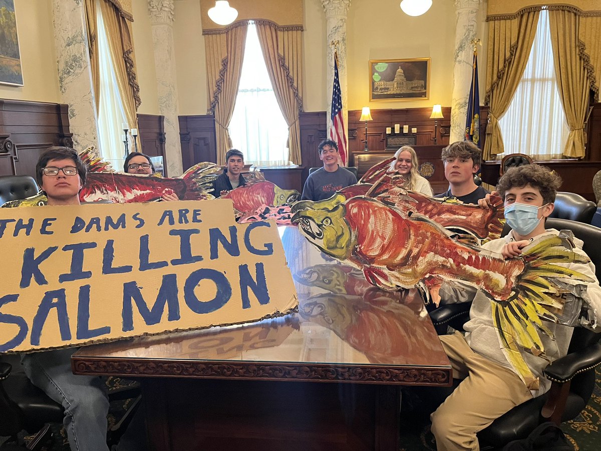 Youth Salmon Protectors tweet media