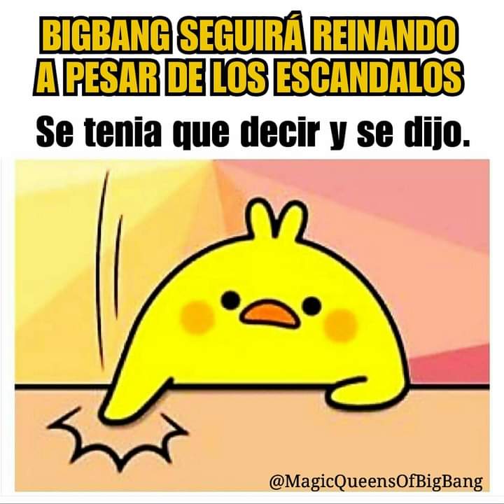 LunaaaVL's tweet photo. Así es 👑💛 

(Gente de otro fandom si ven esto no se ofendan, los respeto si respetan a mi fandom y a los Bangs, al fandom tóxico no ^^🤝)

#BIGBANG https://t.co/hUuPi1fuey