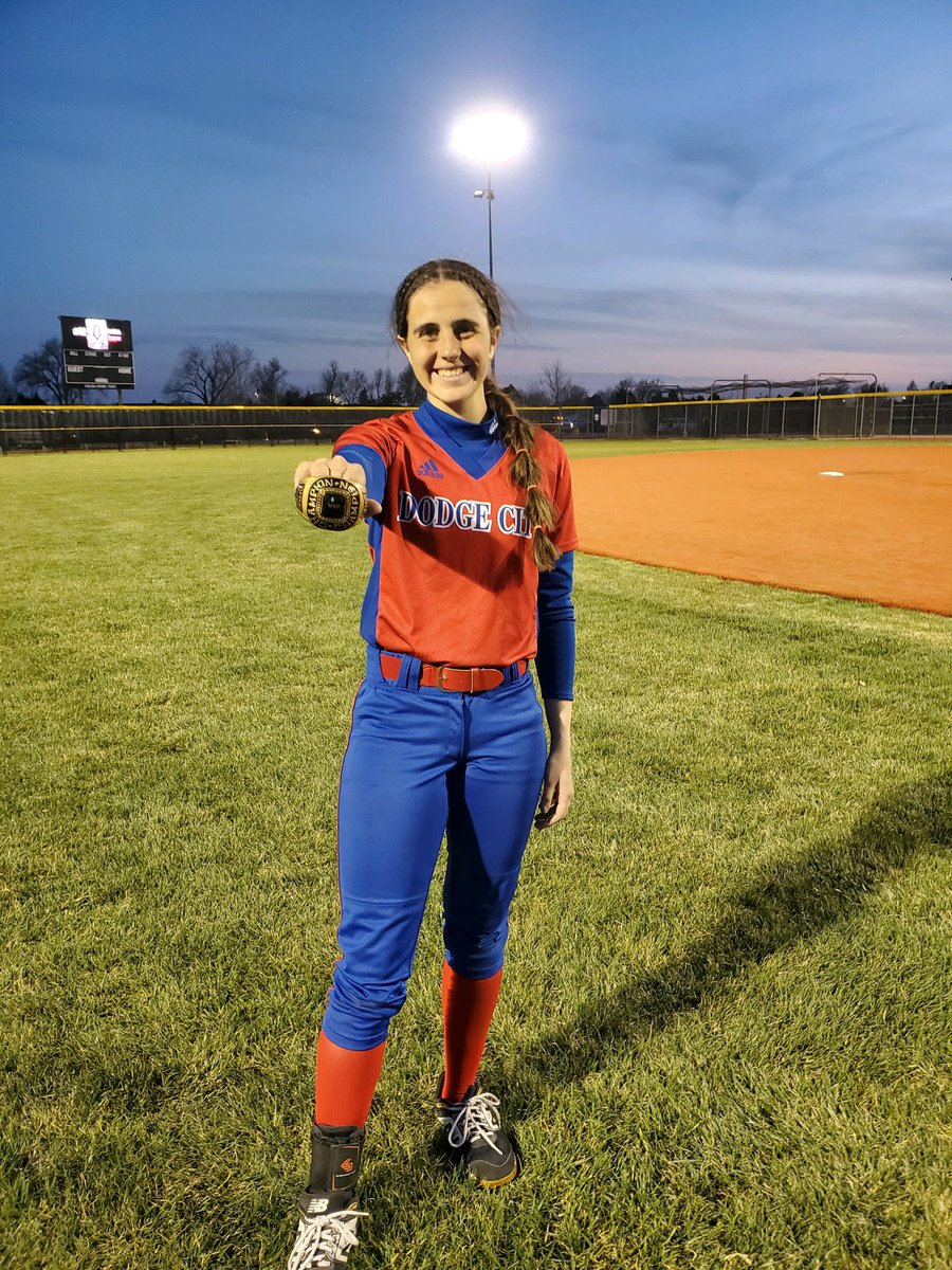 LadyDemonSFBall's tweet photo. Varsity Award winners for the Great Bend Series go to….Tatum Steiner (Marla Hooch Award, 1st Varsity HR today), Brittany Lomas (Dirt on her Skirt), Taryn Coon (Gold Glove),  and Dottie Hinson MVP award goes to Camryn Lenz! #WinTheDay https://t.co/beags0B0sN