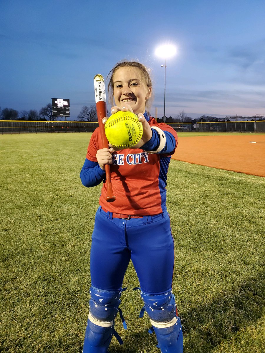 LadyDemonSFBall's tweet photo. Varsity Award winners for the Great Bend Series go to….Tatum Steiner (Marla Hooch Award, 1st Varsity HR today), Brittany Lomas (Dirt on her Skirt), Taryn Coon (Gold Glove),  and Dottie Hinson MVP award goes to Camryn Lenz! #WinTheDay https://t.co/beags0B0sN