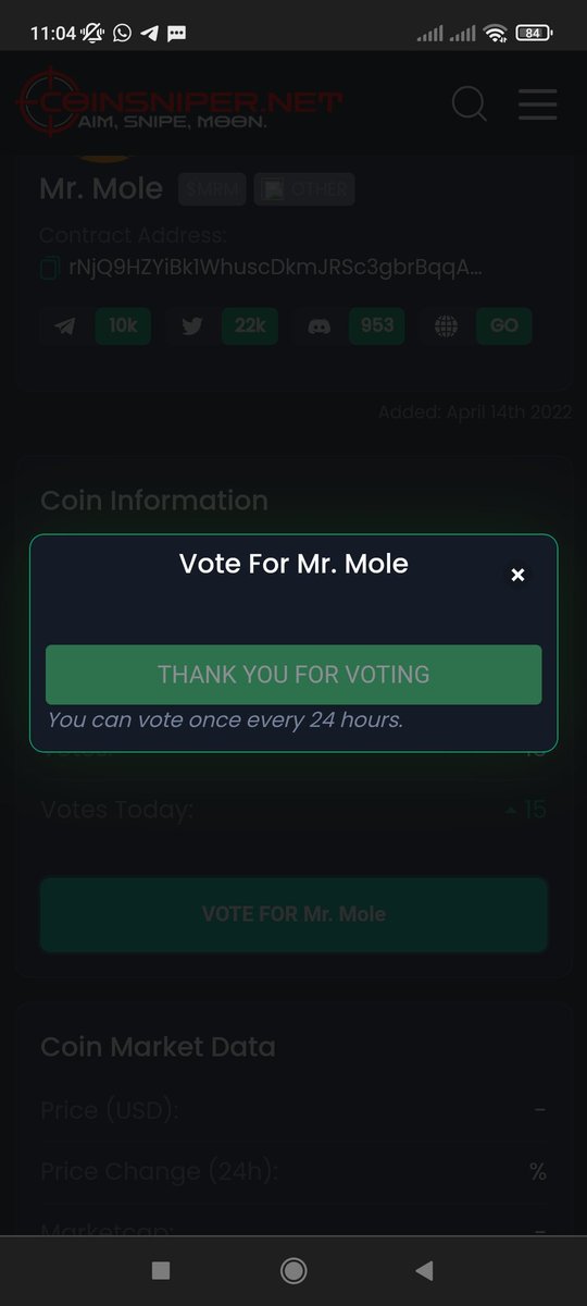AlvinSofiyan's tweet photo. @mrmolecoin I am starting to like this project, just hope and pray this project is successful. https://t.co/pAbGSTEjO9