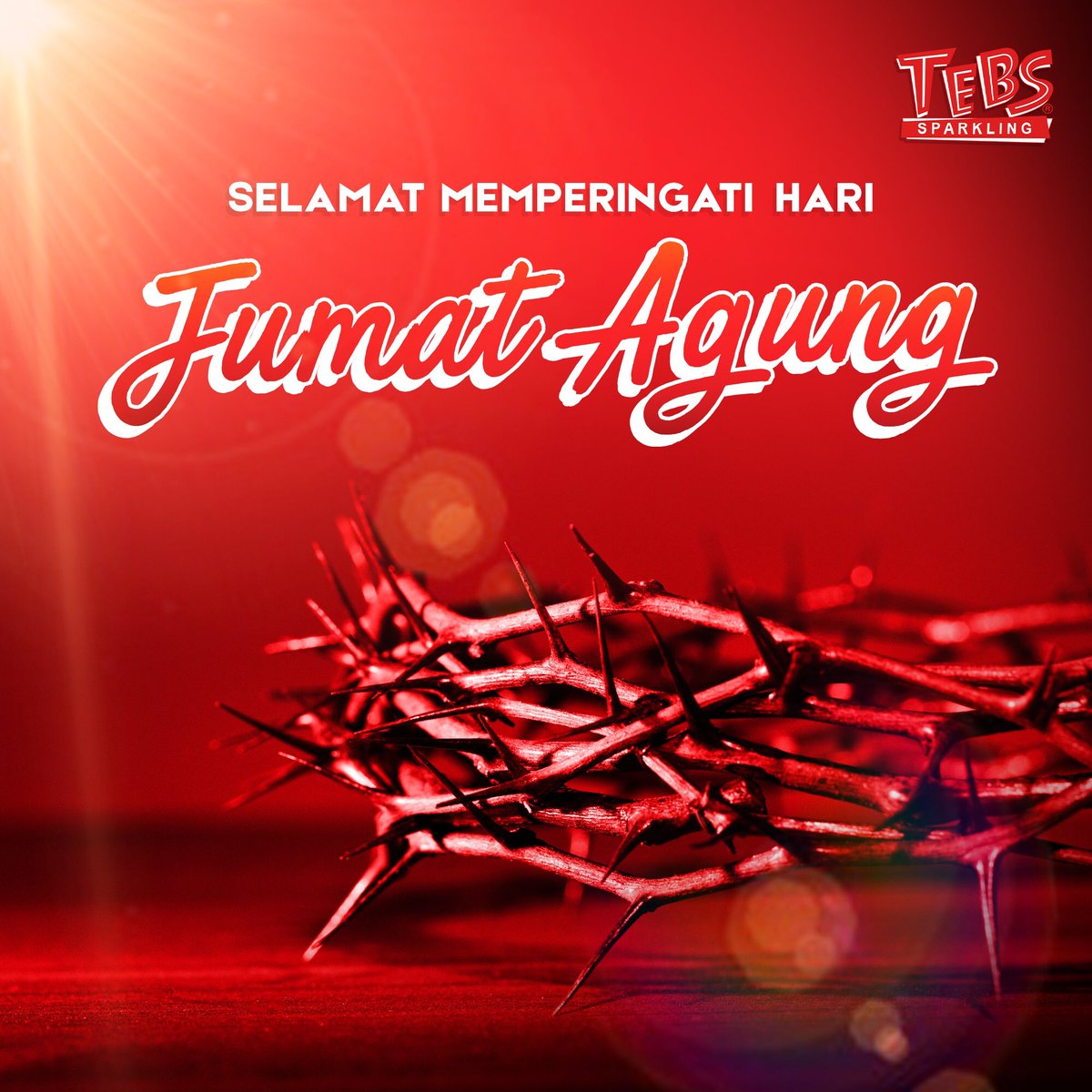 tebssodaID's tweet photo. Belas kasih, damai dan cinta. Semoga rahmat dan Tuhan mengelilingi dan menyertai kalian pada hari Jumat Agung!
#Tebs #Sparkling #BeBraveToSparkle #GoodFriday https://t.co/wA2MUt5tTp