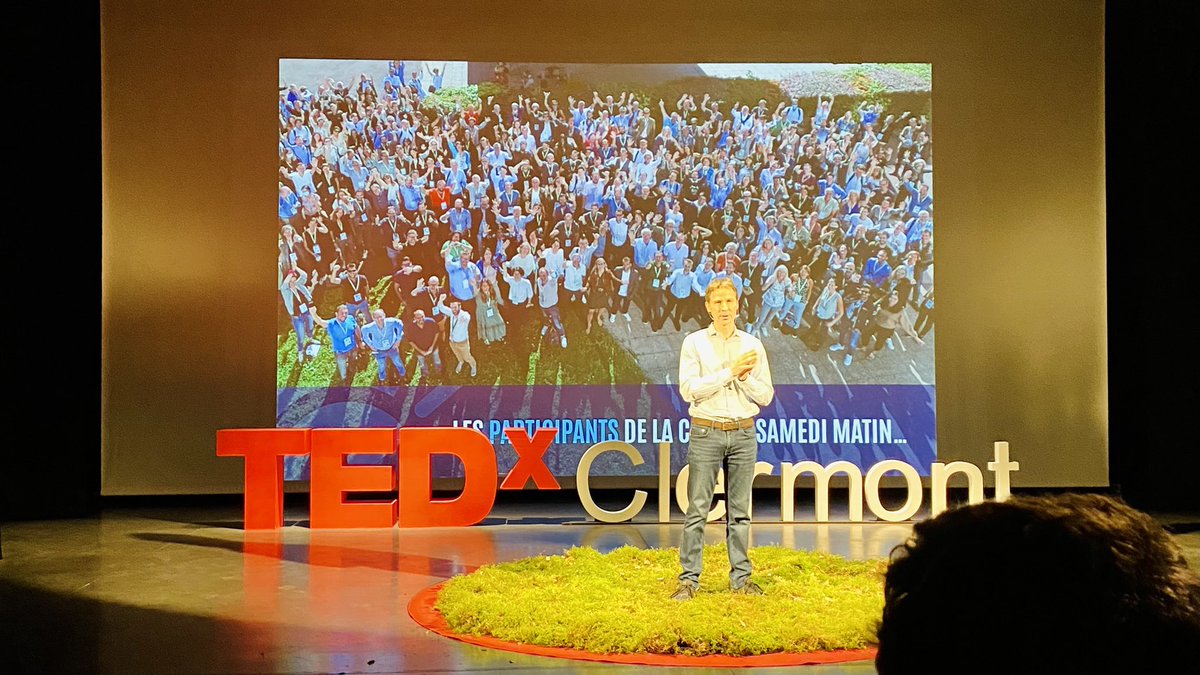 filbiniou's tweet photo. Merci 🙏 @TEDxClermont pour ce #TEDxCountDown plein d’idées d’actions pour une transition écologique et énergétique. Et une soirée qui tombait à point nommé en pleine semaine #CIW #CIW22 https://t.co/3JIwWlDzYO
