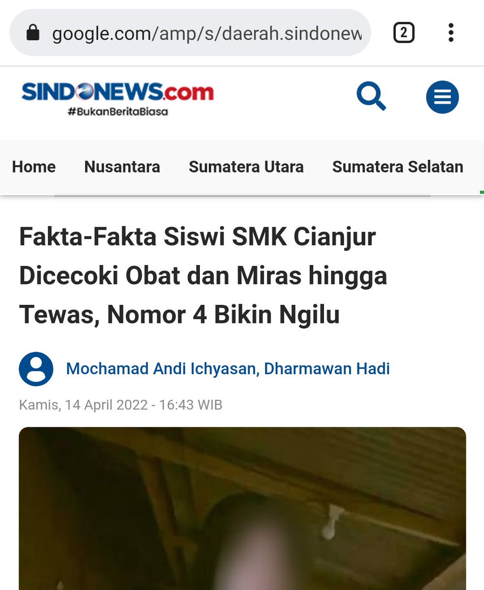 Gini amat cari klik dari tragedi orang lain.