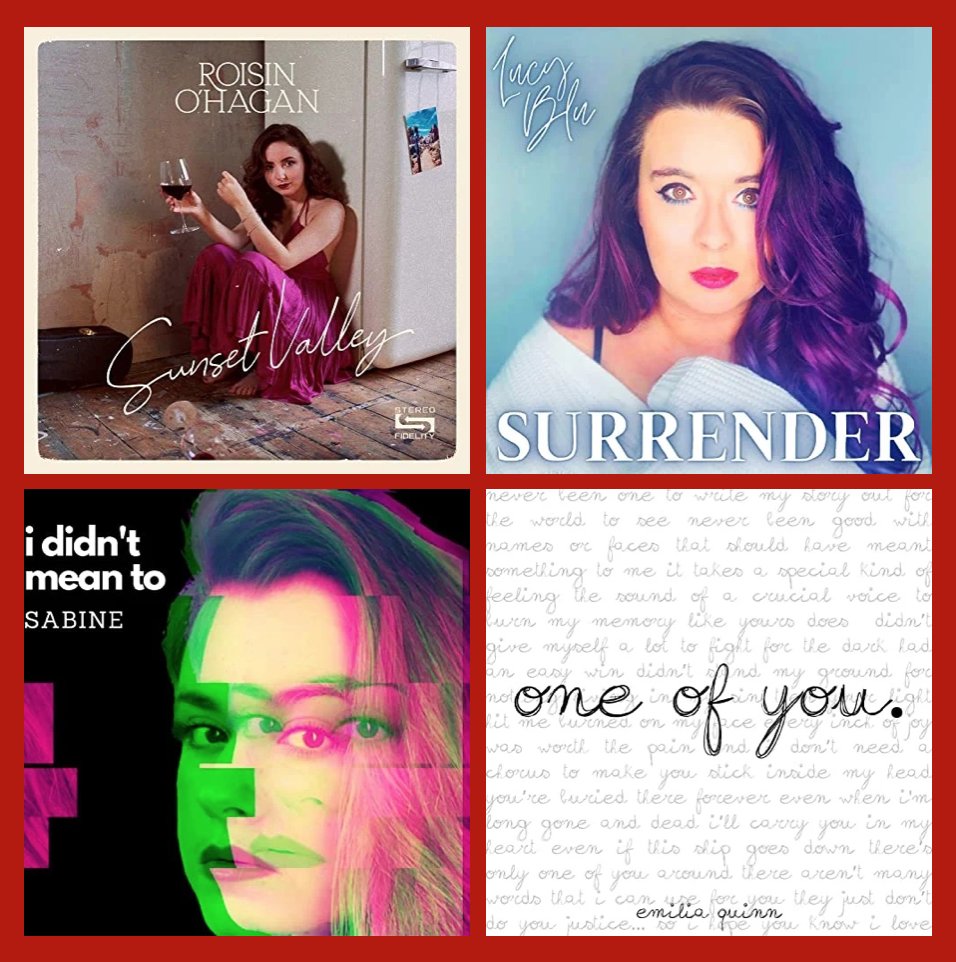 #ICYMI From across the pond here’s the best new #countrymusic released in last week by
<a href="/Rosey_Roisin/">Roisin O'Hagan</a> Sunset Valley
<a href="/lucybluofficial/">Lucy Blu</a> Surrender
<a href="/_SabineOfficial/">Sabine Official</a> I Didn't Mean To
@EmiliaQMusic One Of You

#Spotify
spoti.fi/3rp2hIF
#NewMusicRelease #CountryMusic2022