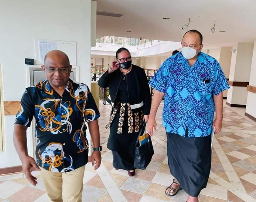 Foreign Minister Hon. @fekita_u joined the PM Hon.@Huakavameiliku' in a bilateral meeting with H.E, Mr.@abdulla_shahid , President of the United Nations General Assembly @UN_PGA .🇹🇴🤝🇺🇳 #ClimateChage #climatediplomacy #PacificOcean @OurOceanPalau #invest #FDIS