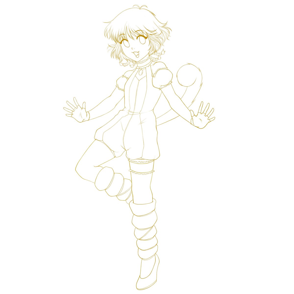 neko_maniax's tweet photo. 🍮Mew Purin🍮

#tokyomewmew #mewpurin #mewpudding #tokyomewmewfanart #fanart #digitalart #wip #bulinghuang #purinfong #puddingfong #purin #pudding #yellow #lineart #csp https://t.co/bZAIlown3D