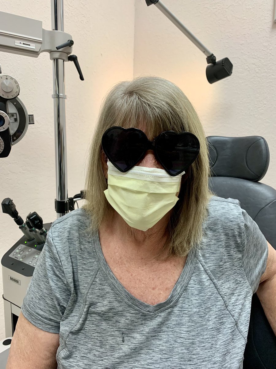 JHegleh's tweet photo. The best way to meet your patient first after #Eye #Surgery A hug with smile 😍& big heart sunglasses 😎 to reflect the beauty and rewarding #Art in #Medicine #Ophthalmology Restore #Vision brings life to the most burned out, energize you to do few thousands more #GoodFiday🙏🏻💐✨ https://t.co/leWZvgXgAQ