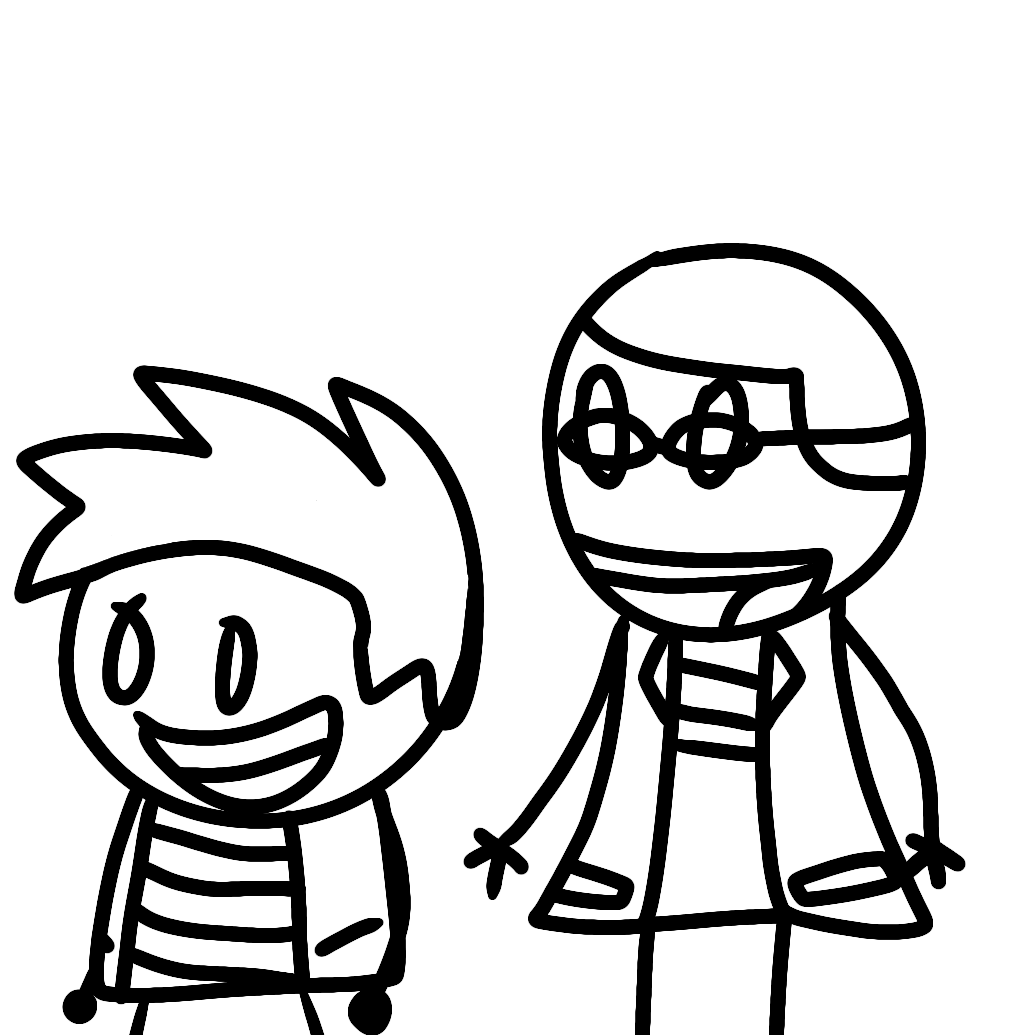 RickyNGangPLP's tweet photo. "Badly drawn Ricky and Pat do not exist, they can't hurt you"
Badly drawn Ricky and Pat: https://t.co/uOXmdOfhBz