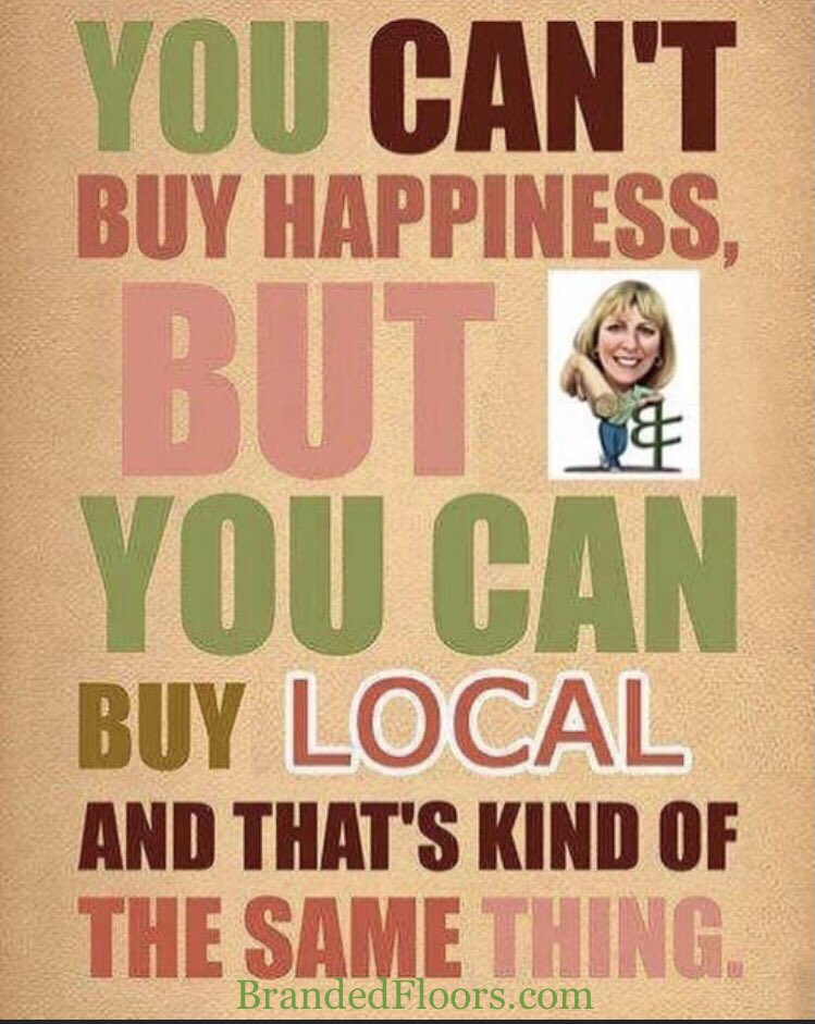 We couldn't do it without your support, BrandedFloors.com
- money spent at a local independent store is reinvested in the community versus $43 with a larger retailer.
#shoplocal
#eatlocal
#supportsmallbusiness
#supportlocalbusiness
#bestflooringcompany  #mckinneytx