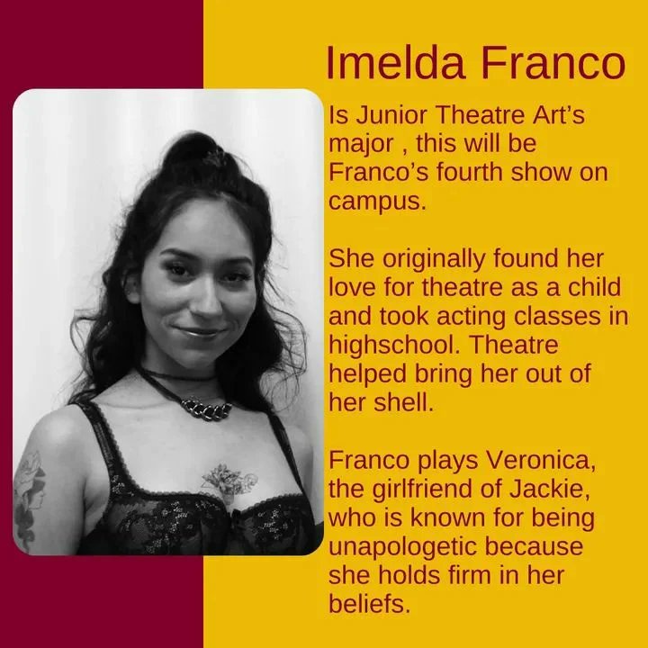 DHtheatreDance's tweet photo. MEET THE CAST !!! Pt 1. Don't forget to purchase tickets just a few performances left !! Both in person and livestream tickets are available! #csudh #gotoros #dhtheatre #toropride #letsgotoros https://t.co/RnRk1Sbm4k