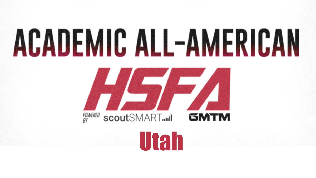 Kudos to Utah student-athletes on our 2021 Academic All-America Team.

Team here bit.ly/3rsDlA2 #playfootball #StudentAthlete