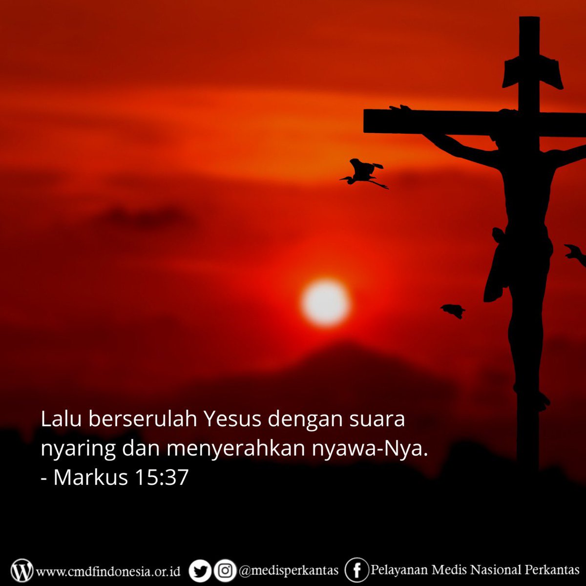 Seharusnya kita yang menerima derita dan sengsara Tuhan Yesus yang mati di kayu salib demi umat manusia. Kiranya kita semakin mengalami cinta kasih Tuhan melalui karya penebusan-Nya bagi kita. Selamat menghayati Jumat Agung.

#JumatAgung #GoodFriday
