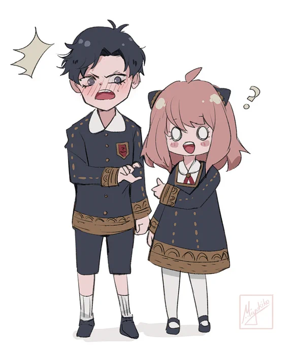 [Spy x Family ]
Damianya is also really cute 😂

#spy_family 