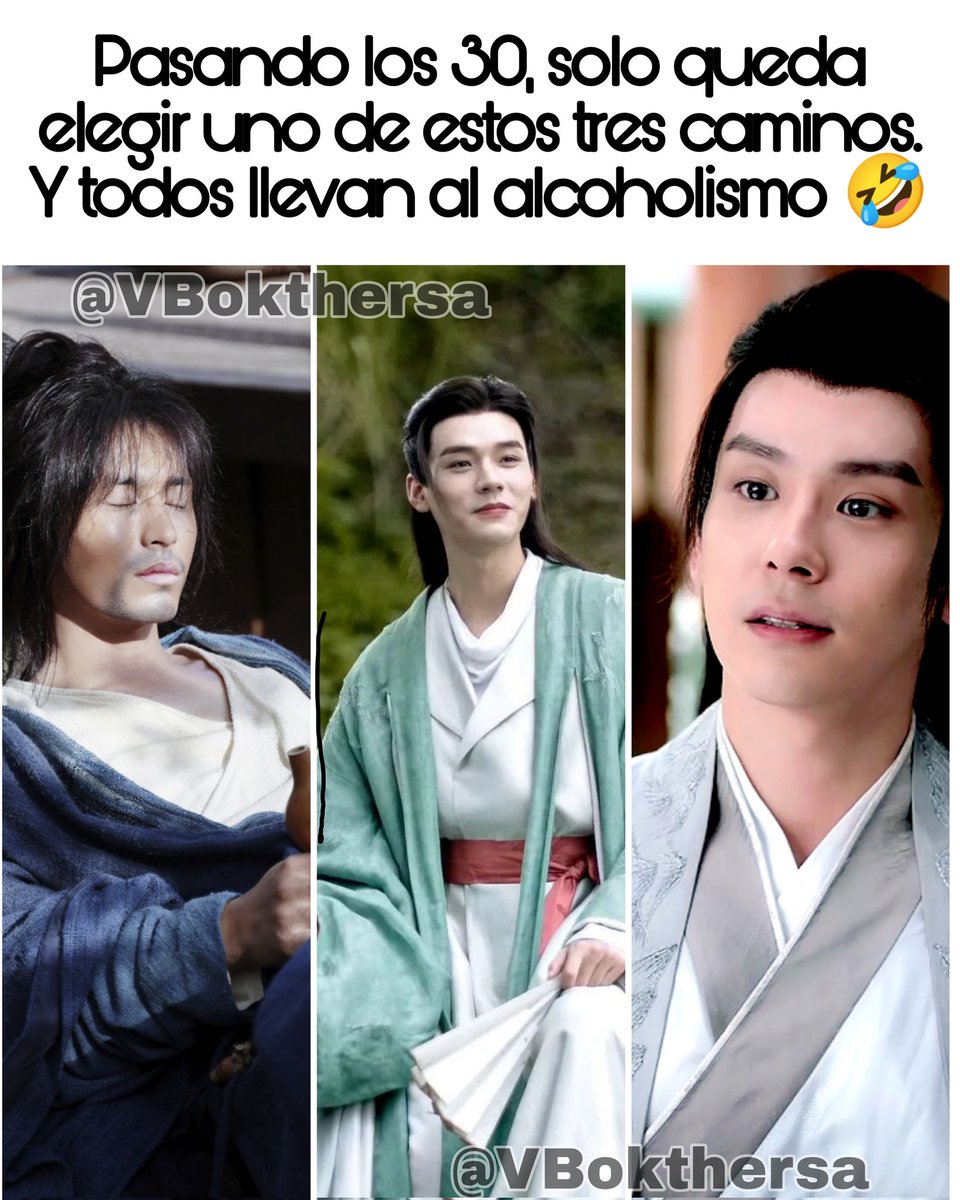 VBokthersa's tweet photo. Los caminos: ser un vago declarado, la p-tería y el ocio de la hedonista cultivación intelectual para sí mismo (?). Yo elegí ser Beiyuan 🤣

#MisDelirios #VBokthersa #WordOfHonor https://t.co/Z6fEbo15u1