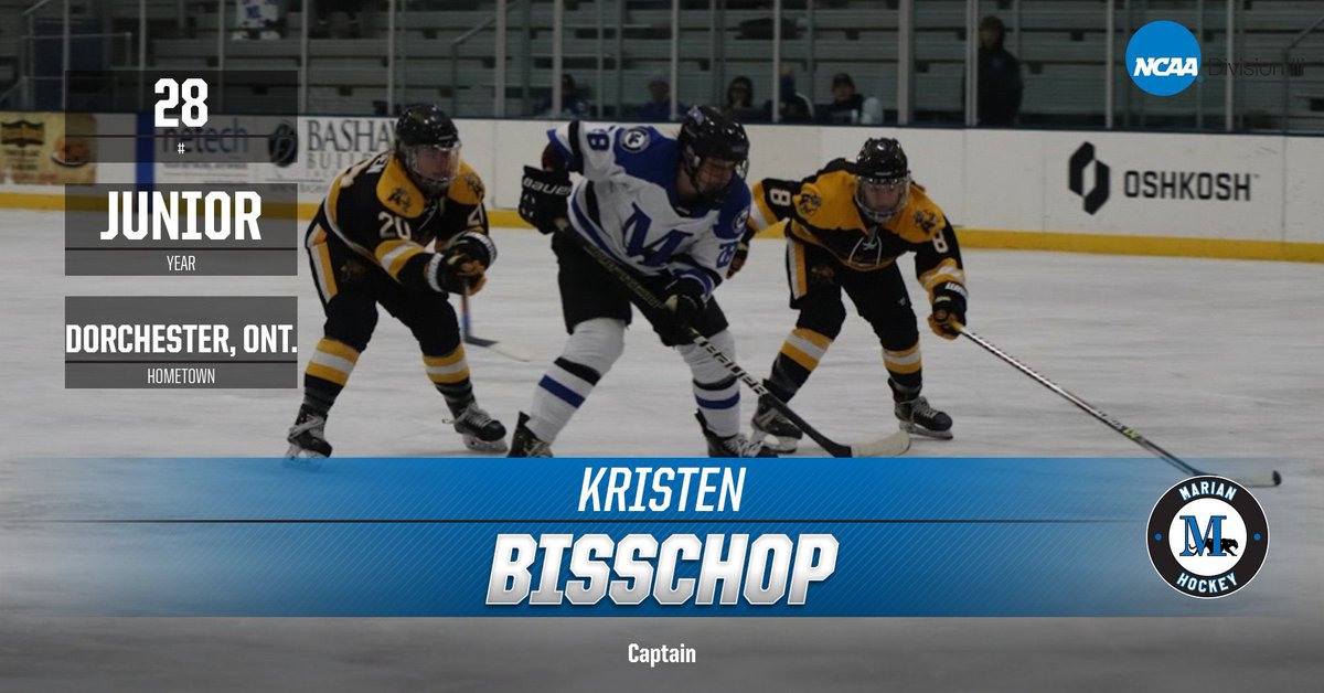 Bisschop_Racing's tweet photo. Super proud of @kristenbisschop being named Captain for the 2022-2023 @marian_wi season!! Congrats this is so awesome for you !!❤️❤️❤️❤️🏒🏒🥅🥅 https://t.co/hZ0TKh0nMd