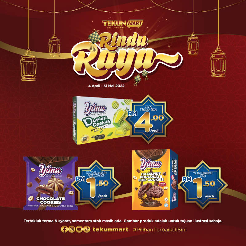 tekunmart's tweet photo. Sempena hari raya, jom berbelanja di TEKUN Mart sebab Jualan Rindu Raya telah berada di tempat anda. Kunjungi kami sekarang! #TEKUNMart #PilihanTerbaikDiSini https://t.co/lJ7R67vFnr