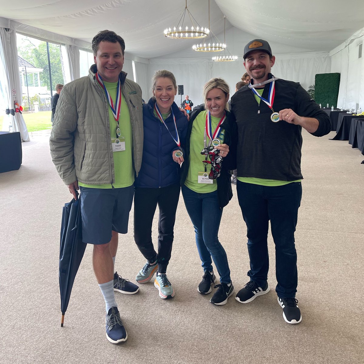 CalWaste's tweet image. Our very own Todd Snider and Rudy Vaccarezza, joined by their better halves, brought home the “W” in the Garbage Games at the Annual Resource Recovery Coalition of California Reunion! #FamilyOwnedFamilyOperated #TeamWorkMakesTheDreamWork #ReduceReuseRecycle