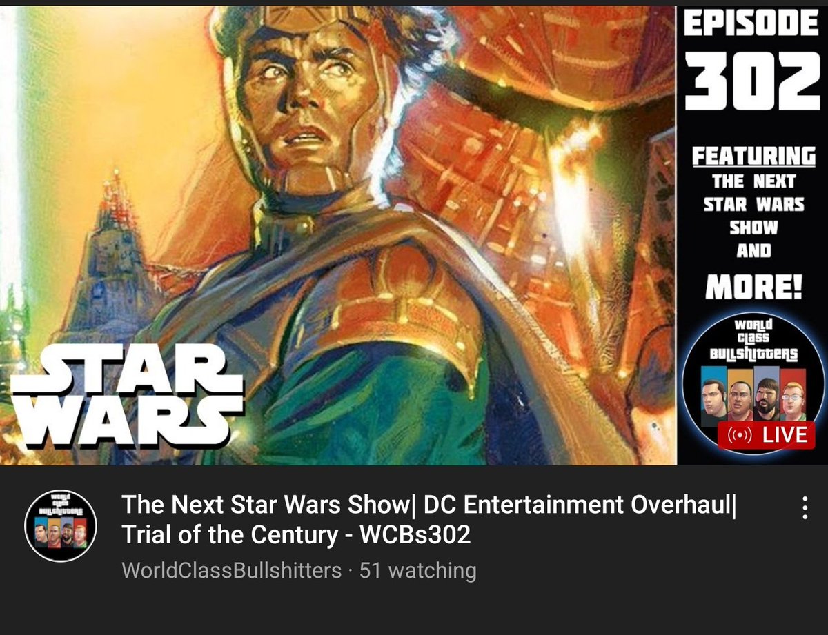GNinjuh's tweet photo. 🌎#WorldClassBS🤪 #0302
STAR WARS
The Next #StarWars Show | The BEST Action Movies of The 90's | Trial Of The Century
@TheWorldClassBS
@LastStandinWCBS
@KendoSliceWCBS
#MrGreen
🔧
@DCoffinnails
#MistNinjaJulian
https://t.co/zOXDowzIZf
#BackWokebusters⬇️🥳
https://t.co/etWlmICO6U https://t.co/64c5AXuguf