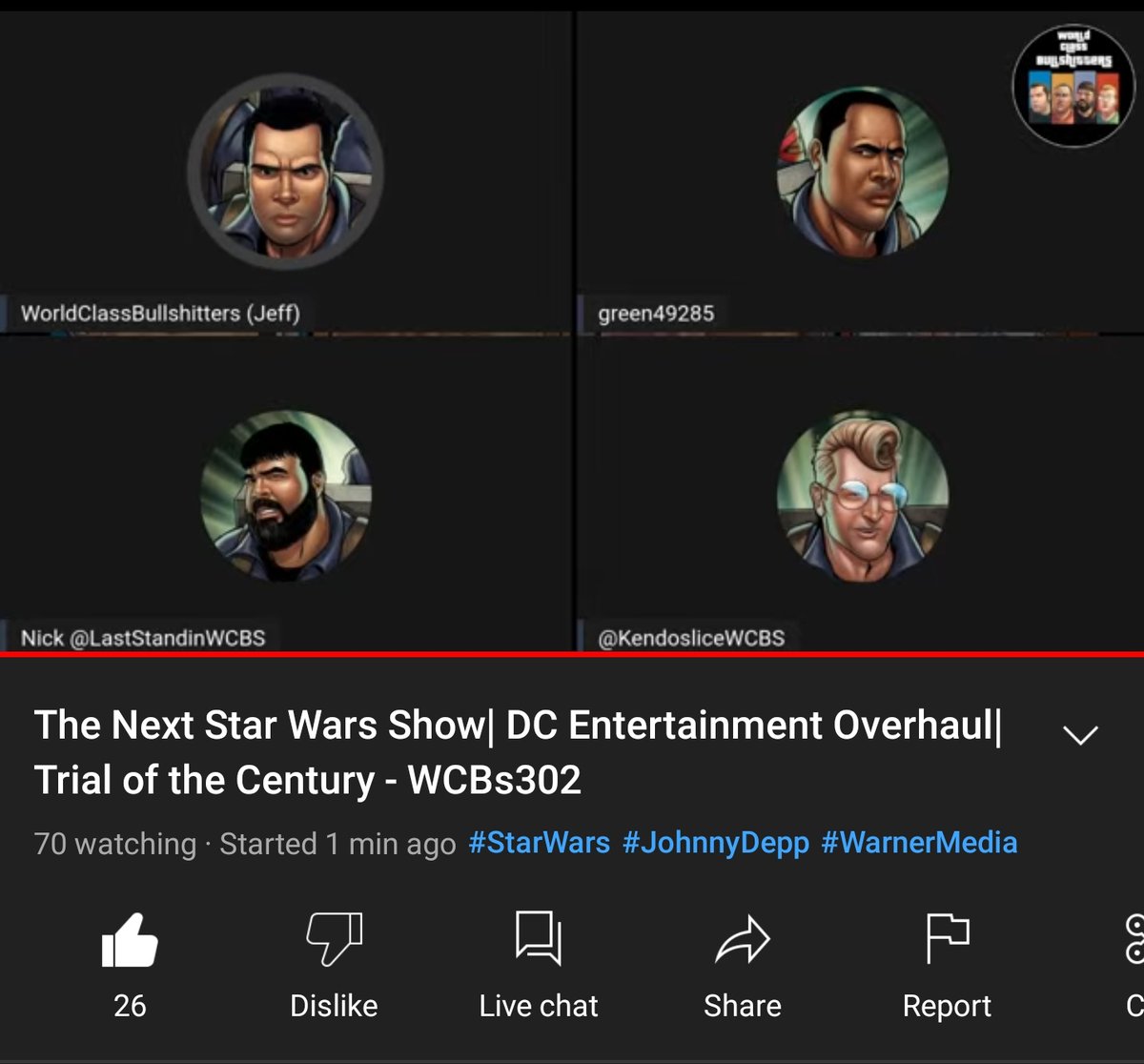 GNinjuh's tweet photo. 🌎#WorldClassBS🤪 #0302
STAR WARS
The Next #StarWars Show | The BEST Action Movies of The 90's | Trial Of The Century
@TheWorldClassBS
@LastStandinWCBS
@KendoSliceWCBS
#MrGreen
🔧
@DCoffinnails
#MistNinjaJulian
https://t.co/zOXDowzIZf
#BackWokebusters⬇️🥳
https://t.co/etWlmICO6U https://t.co/64c5AXuguf
