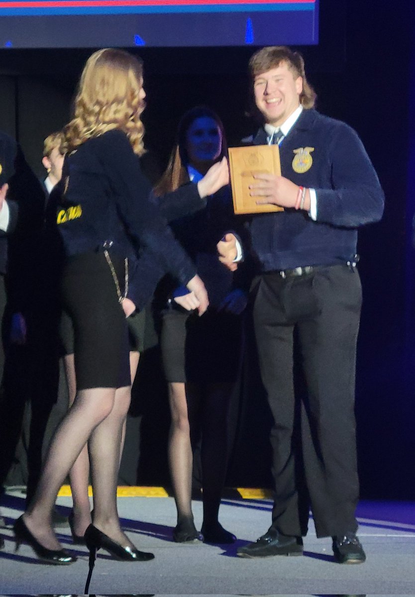 bamffa's tweet photo. We had a pretty good couple days at the @iowaffa State Convention this week! 6 Iowa Degrees, State Proficiency Winner, and 2nd place in State Ag Broadcasting! https://t.co/3u8n0vMQJK
