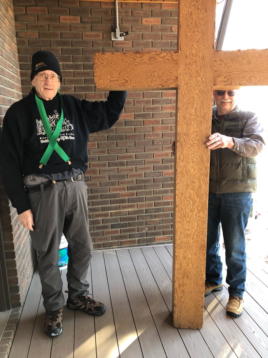 WoTCyeg's tweet photo. This year, you can experience the Edmonton Outdoor Way of the Cross virtually in video format. Join us at 10 a.m. tomorrow at https://t.co/X3vyW1z5Ca https://t.co/8Rxmv0WNdw