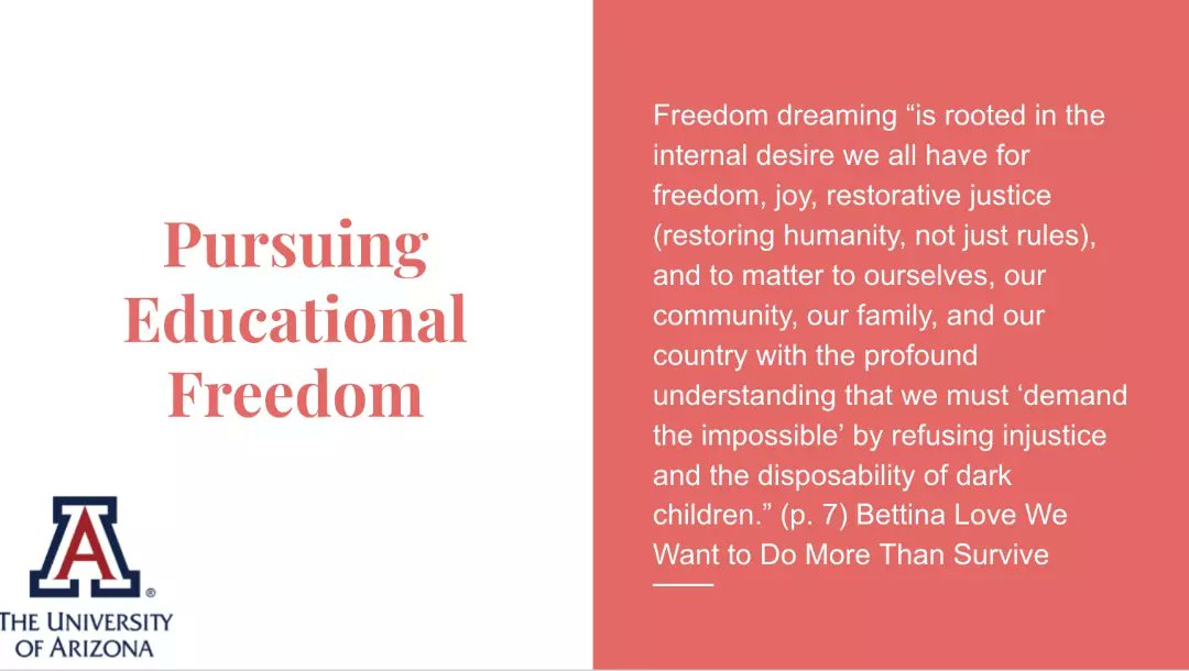 DrRDMayes's tweet photo. Had such a great time talking with preservice #SchoolCounselors at @StBonaventure about freedom dreaming, joy, and homeplace as the center of school counseling. #AntiracistSC #SCChat #CounsEd #bellhooks @UAZEducation https://t.co/SDupgRV7F3