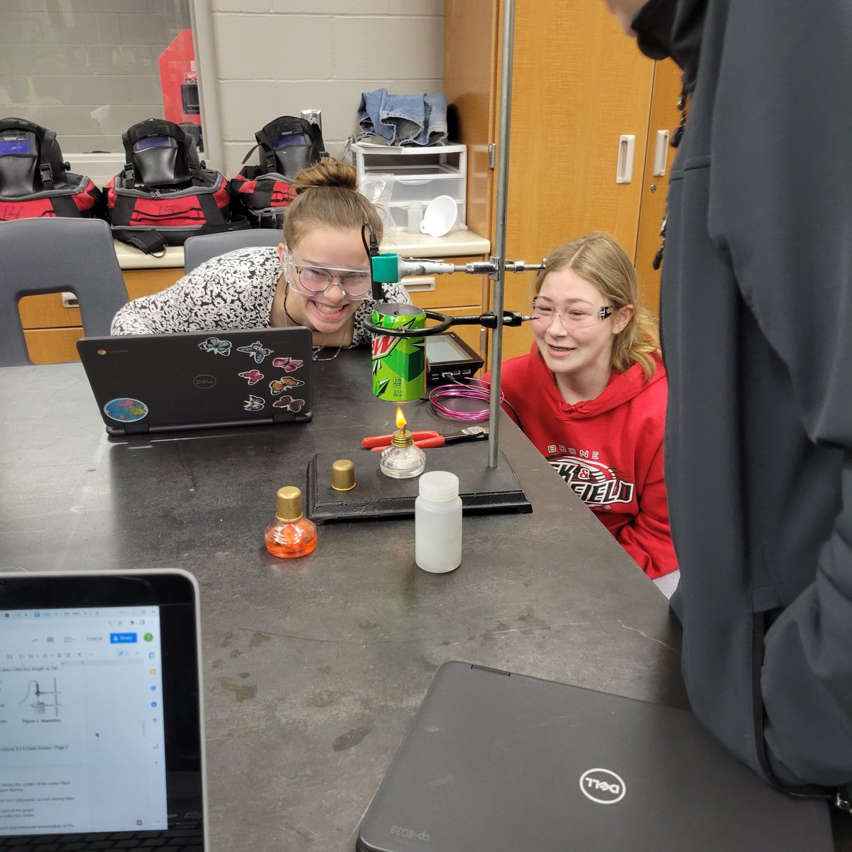BooneAgSci's tweet photo. Just another typical week in #AgSci classes @BooneToreadors We grafted some cactus plants, tested clean burning fuels, and toured the @iastate_cals Dairy Farm! https://t.co/Ke7Fd8A7gF