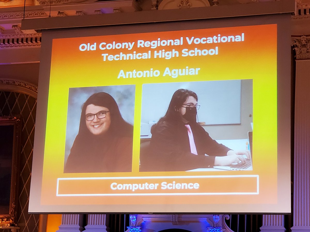 Congratulations AJ! Well Deserved! Outstanding Vocational Technical Student Award! Woohoo!
#WeAreOC
#VocationalTechnicalED
<a href="/OCSuper/">Aaron L. Polansky</a> 
<a href="/OldColonyRVTHS/">Old Colony RVTHS</a>
<a href="/OC_SkillsUSA/">Old Colony SkillsUSA</a>