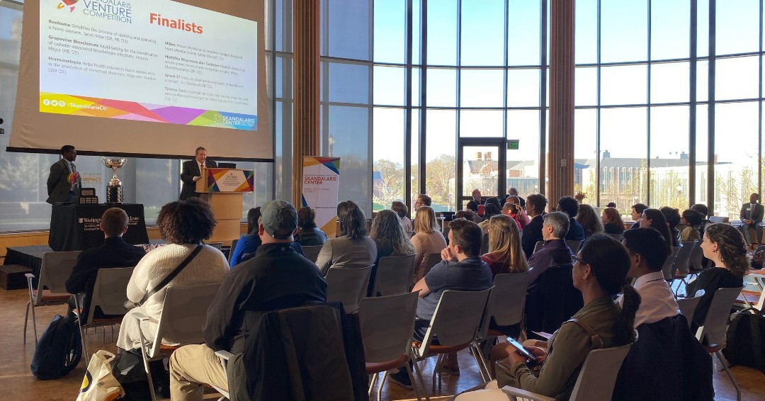 WashU Skandalaris Center (@skandalarisctr) on Twitter photo Congrats SVC Competition winners! 1st Place $10,000: Grapevine Biosciences (Victoria Mityul ME ’25) 2nd place $7,500: Multiflex Neurovascular Catheter (Vinay Chandrasekaran BS ’21) 3rd place $5,000: Tylmen Tech (Lloyd Yates GB ’22) @WUSTL <a href="/WashUengineers/">WashU McKelvey Engineering</a> @WUSTLbusiness <a href="/WUSTLmed/">Test Account</a> Congrats SVC Competition winners! 1st Place $10,000: Grapevine Biosciences (Victoria Mityul ME ’25) 2nd place $7,500: Multiflex Neurovascular Catheter (Vinay Chandrasekaran BS ’21) 3rd place $5,000: Tylmen Tech (Lloyd Yates GB ’22) @WUSTL <a href="/WashUengineers/">WashU McKelvey Engineering</a> @WUSTLbusiness <a href="/WUSTLmed/">Test Account</a>