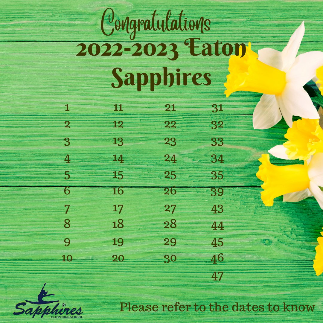 2022-2023 Sapphires