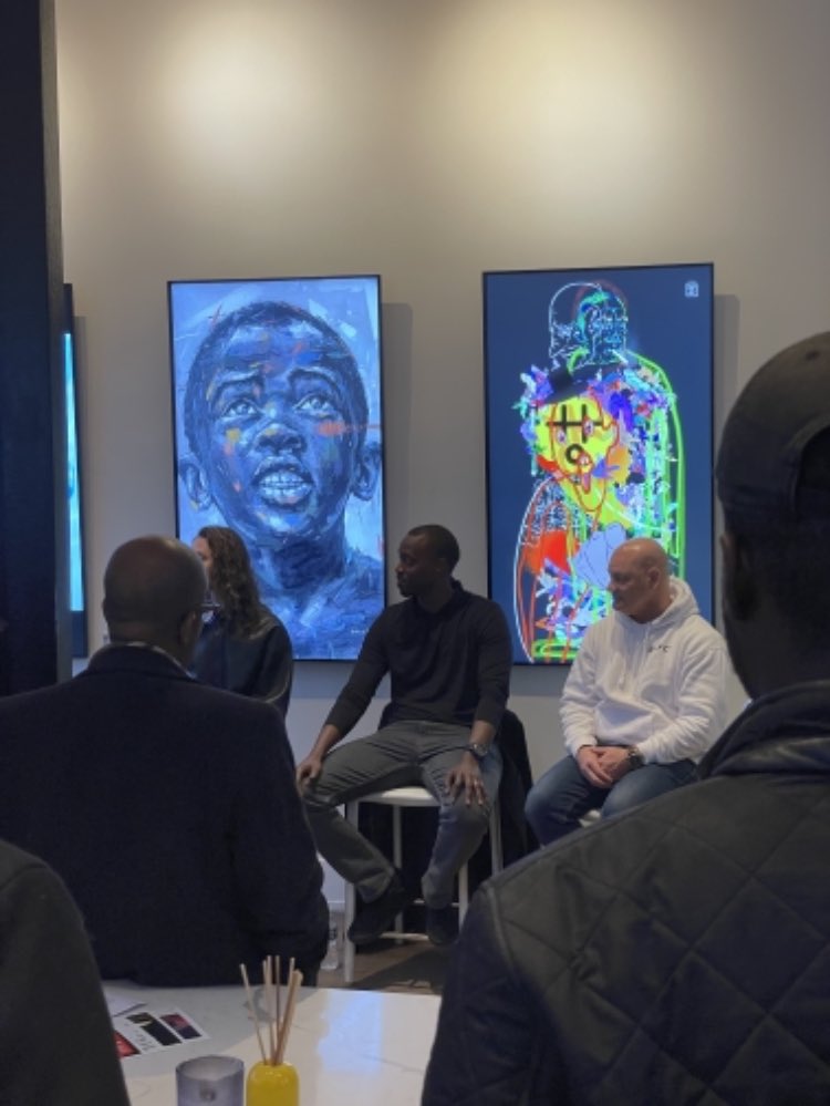 Our co-founder @nateazark dropped into Design at Precipice in Chicago tonight. Thanks for hosting @imnotArt <a href="/DesignMuseumChi/">Design Museum of Chicago</a>