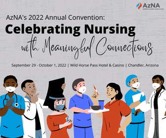 ArizonaNurses's tweet photo. Save the date for AzNA's 2022 Convention: Celebrating Nursing with Meaningful Connections! 🎉

With popular speakers, exciting raffles and extra time for networking, this convention is sure to be one for the books! Registration will open soon - and we hope to see you there!  ❤️ https://t.co/9KPXAFmkg9