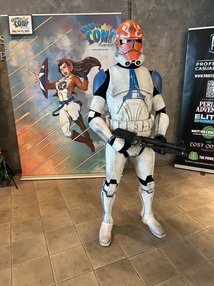 501ECG's tweet photo. More from last weekend's troop at the Long Island Tabletop Gaming Expo! Great job, troopers!
#StarWars #501st #501stLegion #501ECG #EmpireCityGarrison #Official501st https://t.co/c6YEz1EyOH