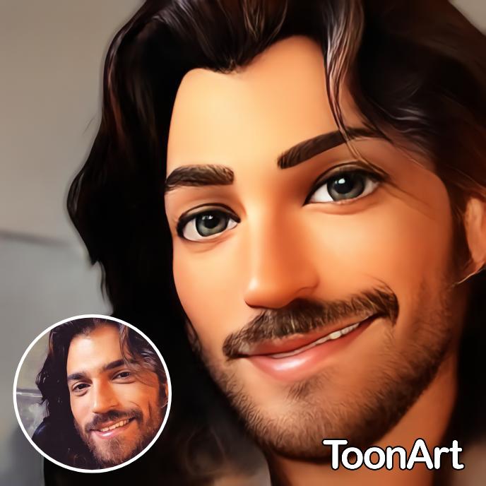 Lendooo hermoso can yaman#ToonArt
