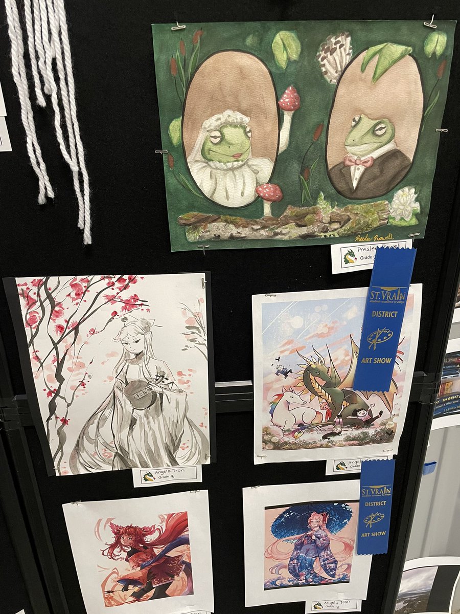 salgado_kate's tweet photo. #bettertogether leading the front for @FlagstaffAcad at this years #SVVSD district art show! Congratulations to all our amazing artists and teachers across the community. https://t.co/RdGIG7SaWb