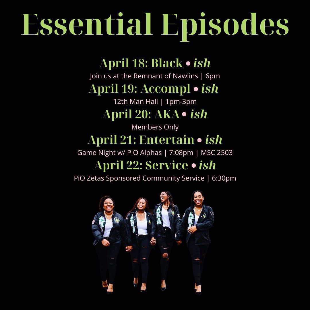 Xi_Psi1985's tweet photo. Now presenting… Our Spring Week of SophistAKAtion.  It’s the finale event you don’t want to miss!✨

'pink•ish : the state of being sophisticated. To carry the burden of being the first and the finest. 💗💚 https://t.co/4uU0WUftO2