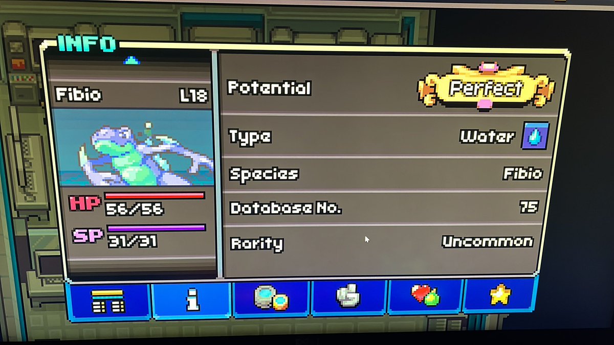 realBerryBandit's tweet photo. Hey @GymLeaderEd you might have won the Potent Race on Stream but I won the war. @CoromonTheGame #perfect #potent #winning #fibio #chonktoad https://t.co/A8Tm95ooPy
