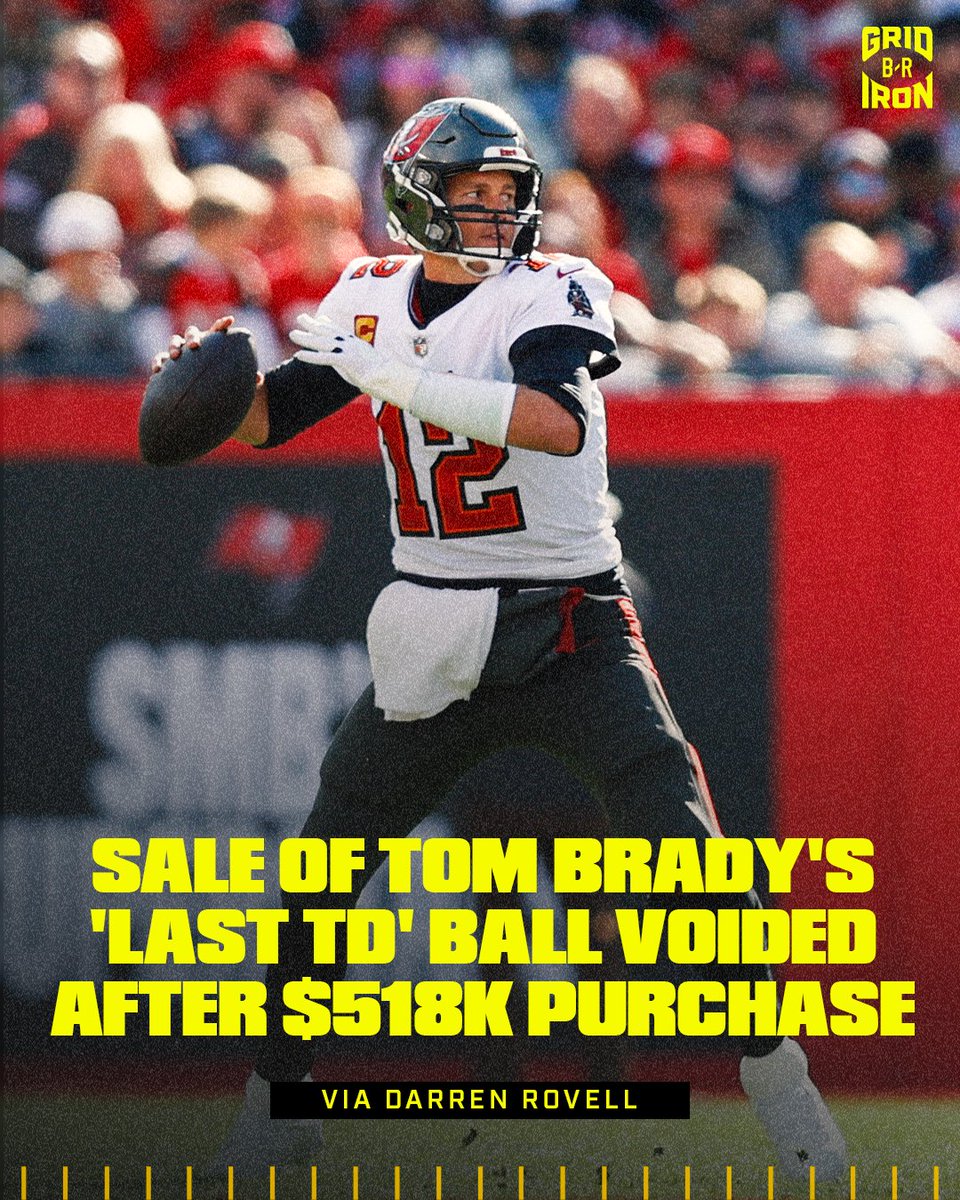 brgridiron's tweet photo. The sale was voided since Brady had unretired https://t.co/5N7tDvmyme