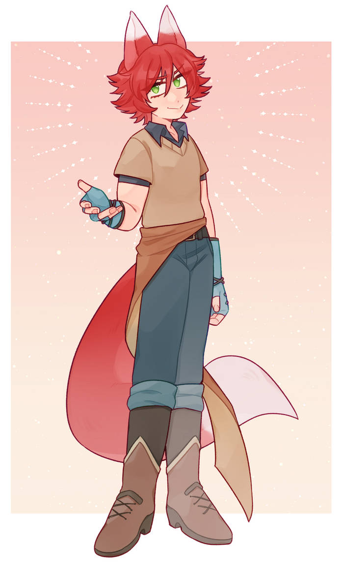 "I'm often referred to as the Ninetailed Fox, but please don't let that scare you."

☆《MVRP》
☆《OC》
🎨 Mimi_2399