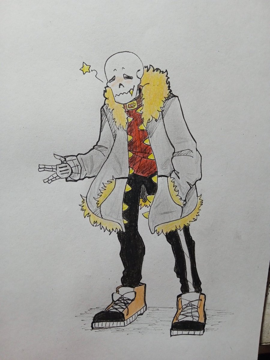 xmaoy's tweet photo. Dibujo de swapfell red papyrus xD o ese creo que es su au, pero bueno espero les guste, ando medio motivado para mejorar mi dibujo 

#art #draw #drawing #dibujo #undertaleAU #undertale #undertaleFanart https://t.co/YB4ag0NtLa