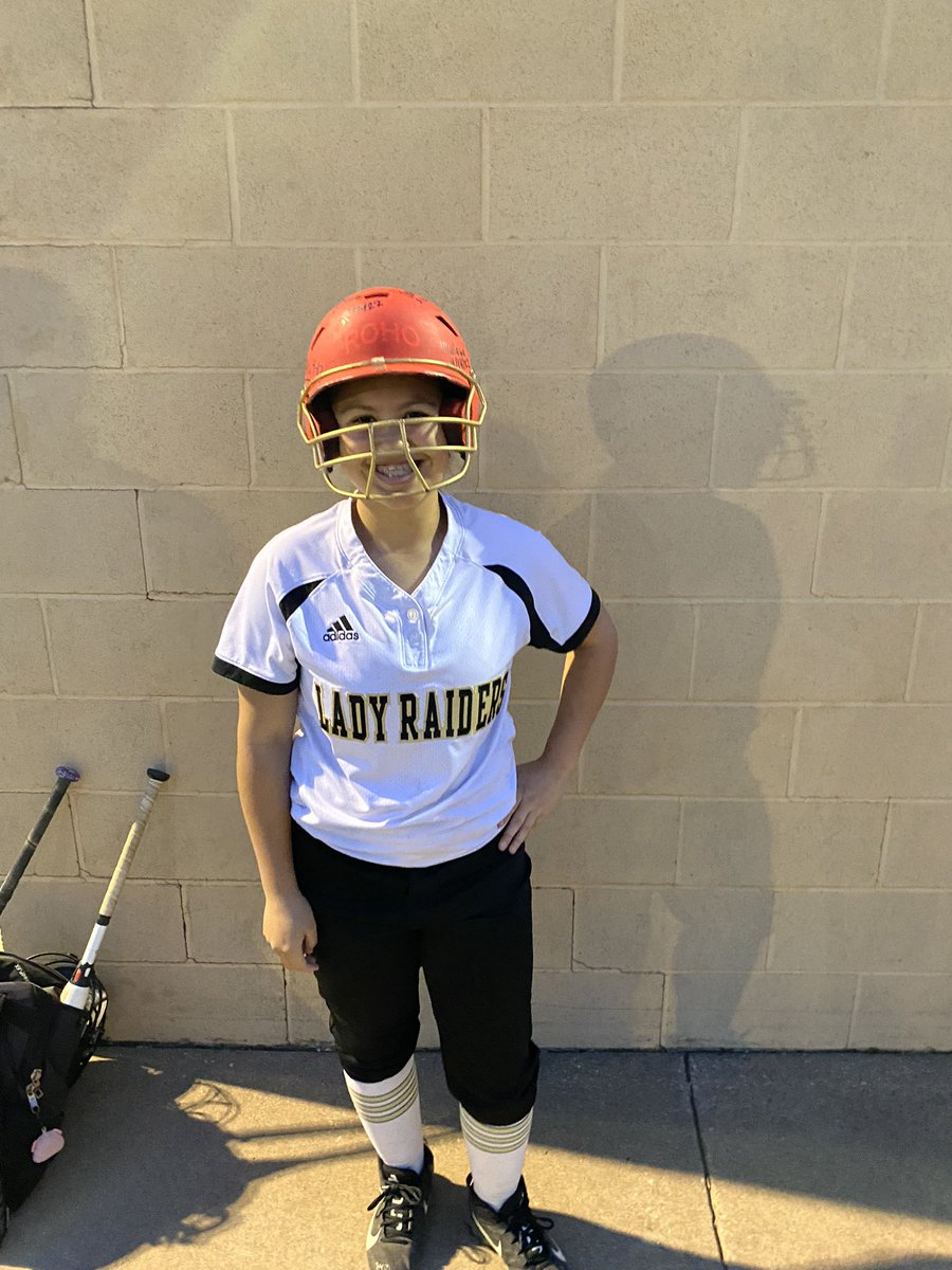 Last game is Tuesday vs Brewer. Come out one more time this season and cheer on your Lady Raiders! 🥎 

Varsity
SPIRIT 📣 Lilly Mason 
MVP 🏅 Kendall Marsh 

JV
ULTIMATE 🏅 📣 Malaya Trevino