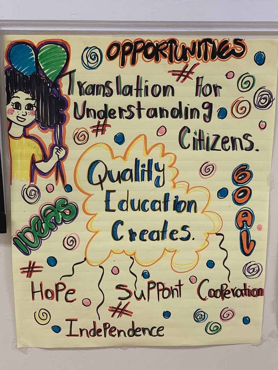 MsMEErtel's tweet image. Check out what education provides the students participating in the Global Classroom Project  @MountainViewHi2 #WeDoAtMountainView @Region4FCPS  @FCPS_ISD #familyloverespect