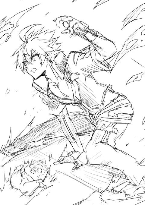 ナオトとばぶなお #shorts #イラスト #BLAZBLUE https://t.co/PN8XqmmSJ1 @YouTubeより 