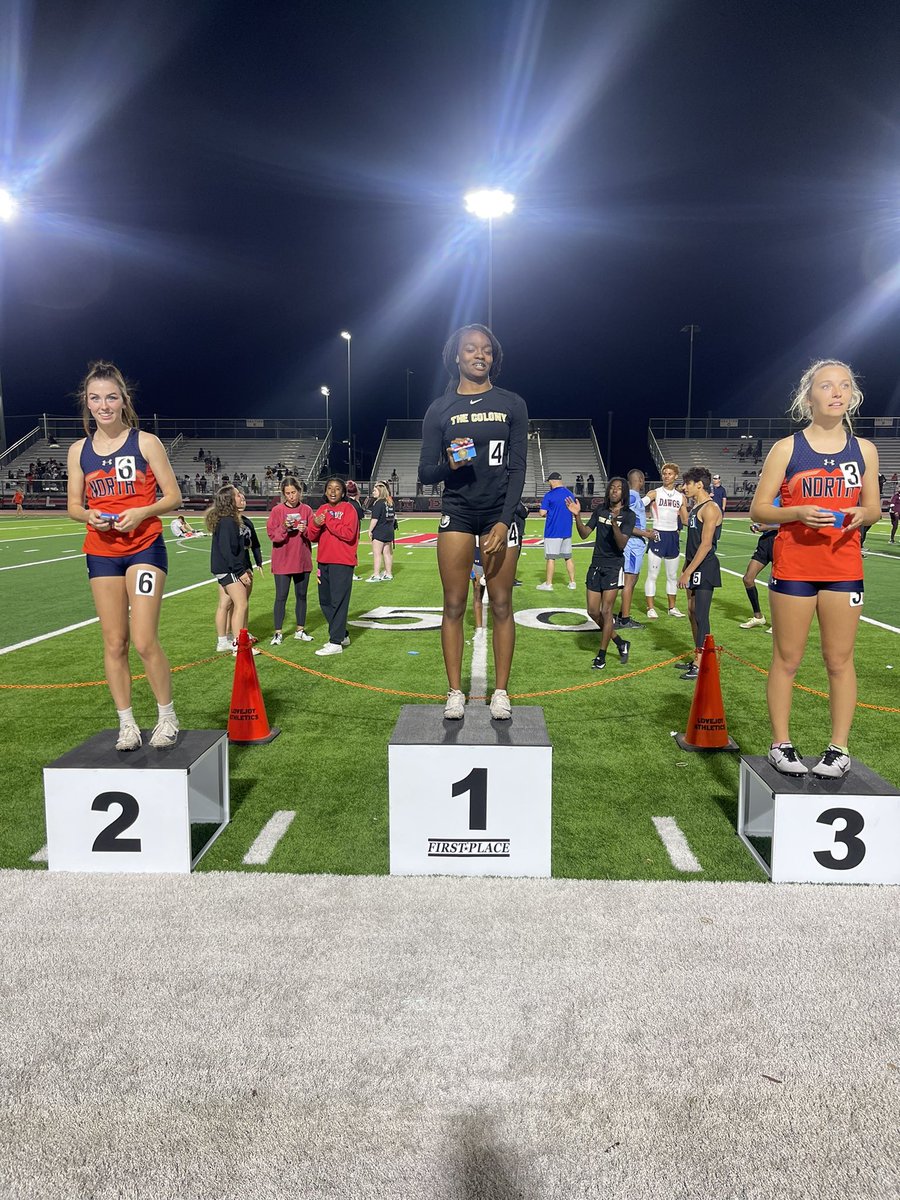 Camille Dates is your JV Girls 200m Champion <a href="/LISDsports/">Lewisville ISD Athletics</a> <a href="/TheColonyHS/">The Colony HS</a>