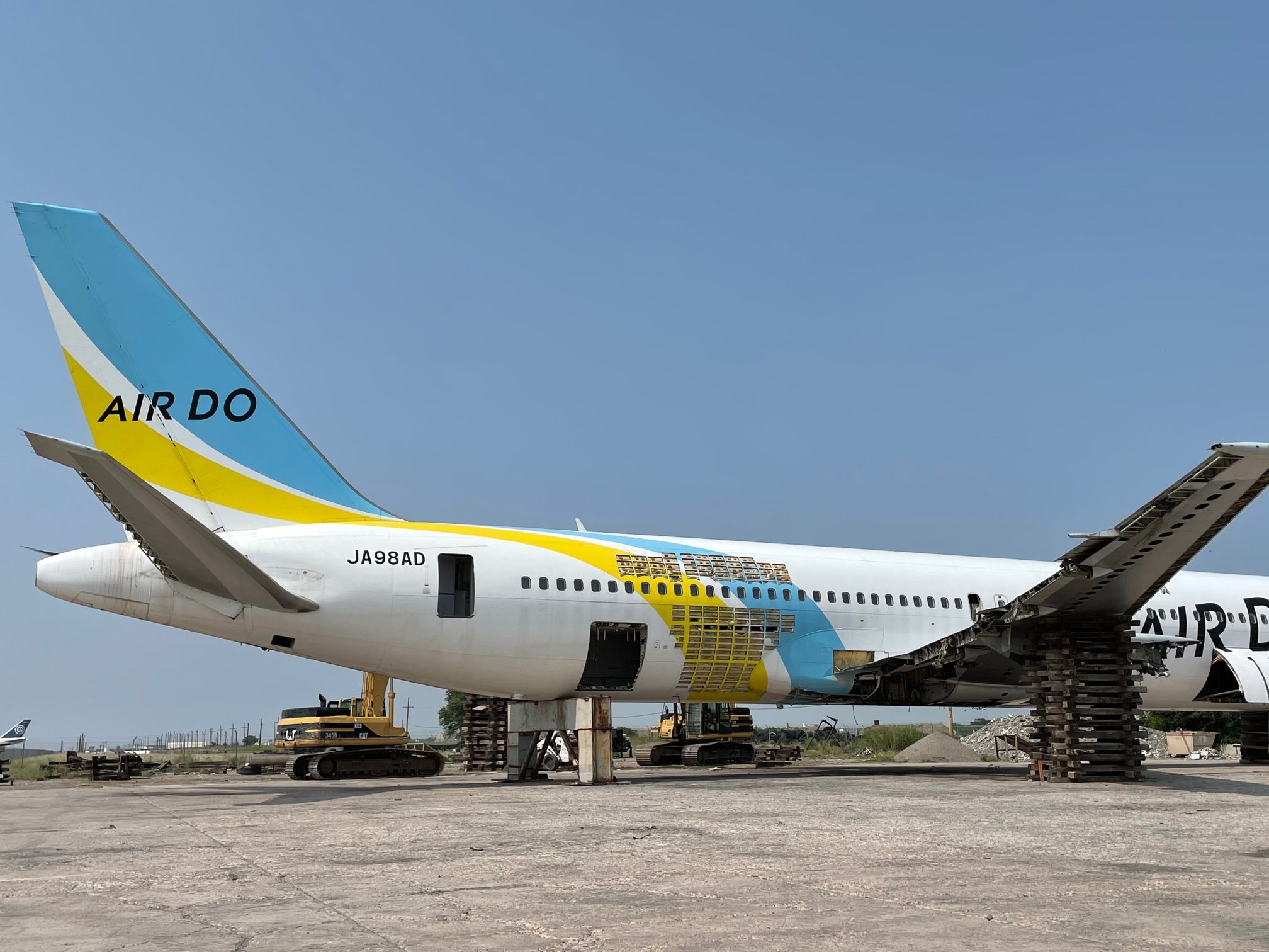 AIRDO エアドゥ B767 JA98AD タグ Planetags Boeing 767 Air Do