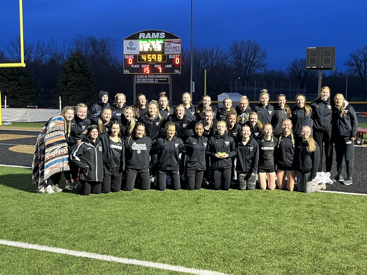 Your 2022 Ram Relay Champions with 193 points!  Great effort throughout and lots of room for improvement!