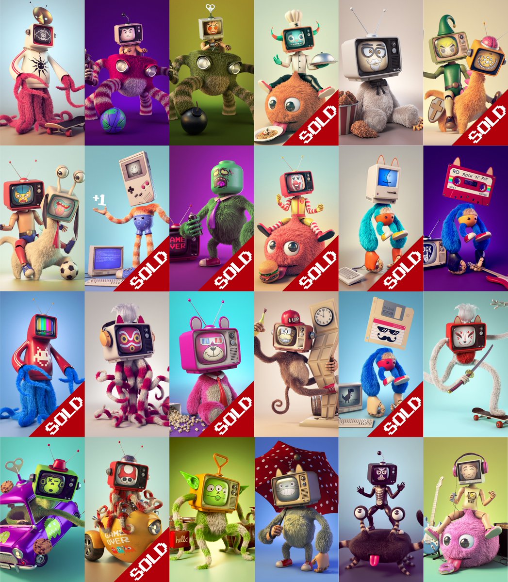 Please come and visit "Analog Doll" collection, Then you will fall in love with these dolls!!! 📺👾👾👾

Only 17/133 dolls

opensea.io/collection/ana…

Join Discord : discord.gg/ZKv3P5cAk3

#NFT #NFTCommunity #NFTdrop #nftart #OpenSeaNTF #NFTartists #Polygon #NFTJPN