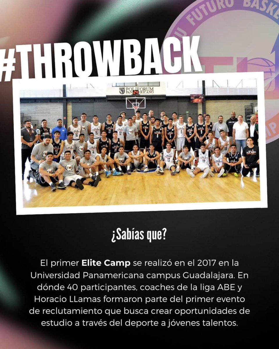 TuFuturoBasket's tweet photo. 6 años cambiado vidas🤩

Hemos podido vincular a más de 100 jóvenes en diferentes instituciones📚🏀

Seguimos trabajando.. 
| Es momento de creer en tu futuro |💎 https://t.co/74U549tSQF